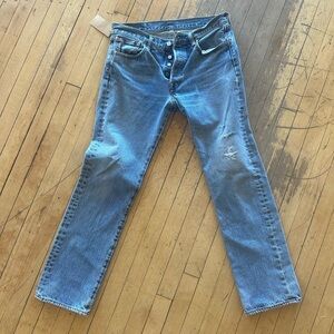 Levi's Light Blue Straight Leg Women's Jeans